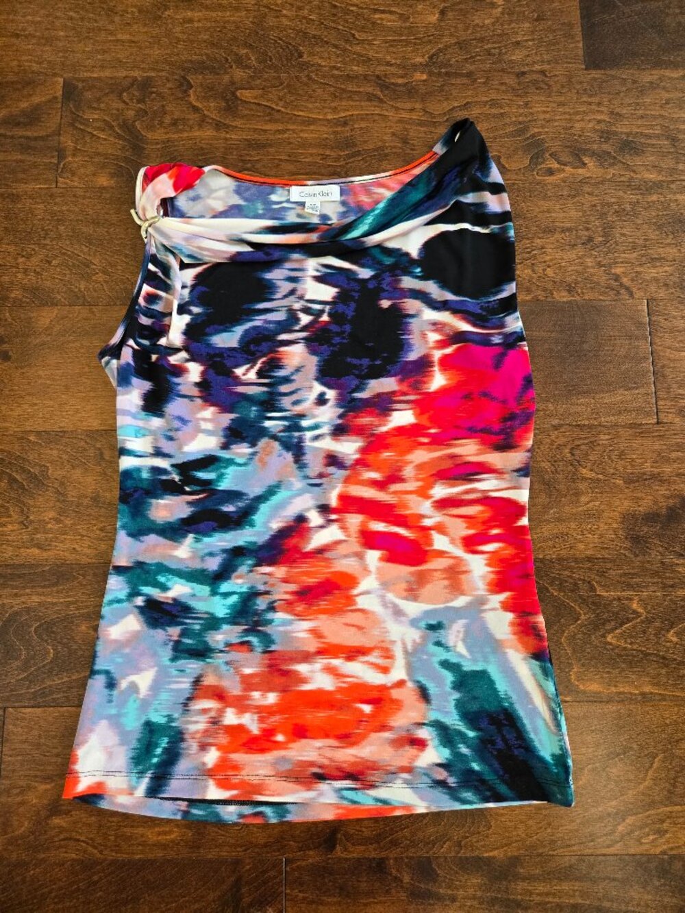 Calvin Klein Colorful Sleeveless Shirt/Top